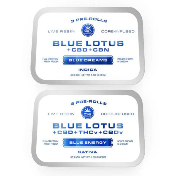 Blue Lotus CBD THCv Pre-Rolls