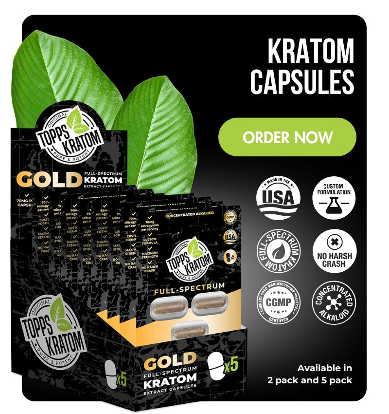 Topps Kratom Capsules