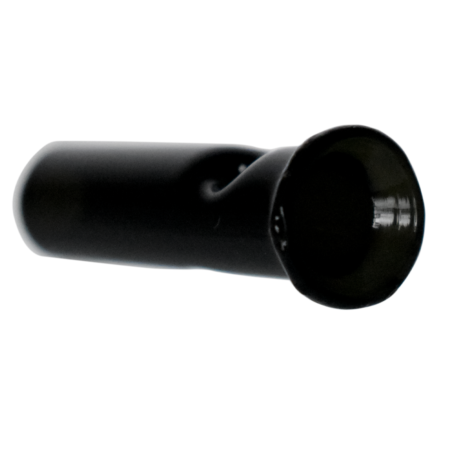 BLOWOUT! Black Round Top Blunt Tip