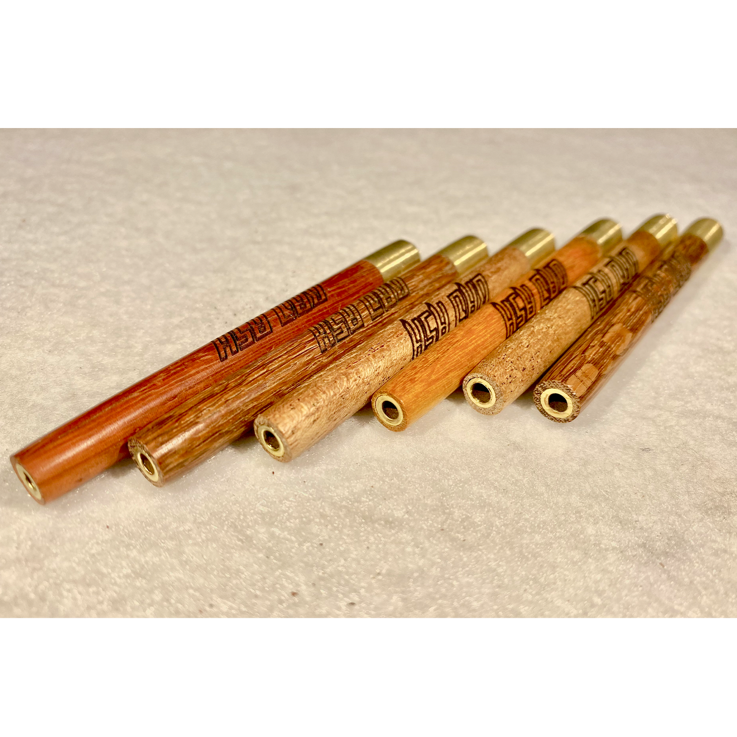 12pk 3" Standard Large Bat with wood/ Brass