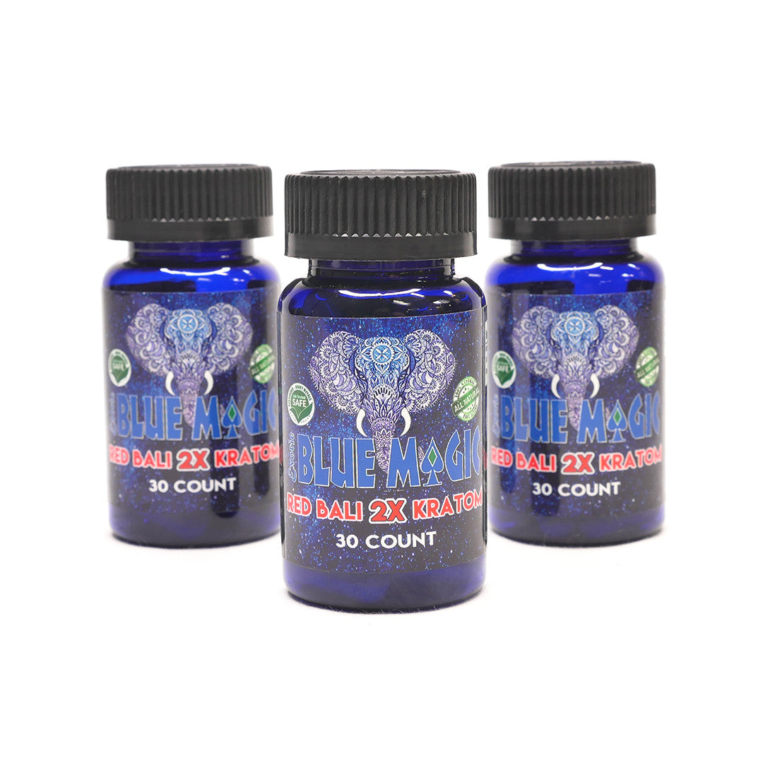Blue Magic Red Bali 5X Extract 15 Ct Capsules