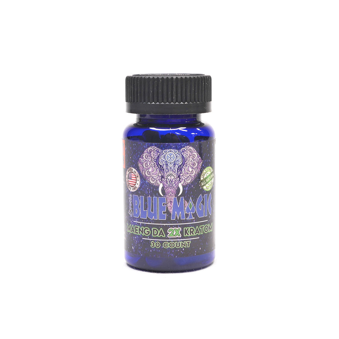Blue Magic Maeng Da 2X Extract 120 Ct Capsules