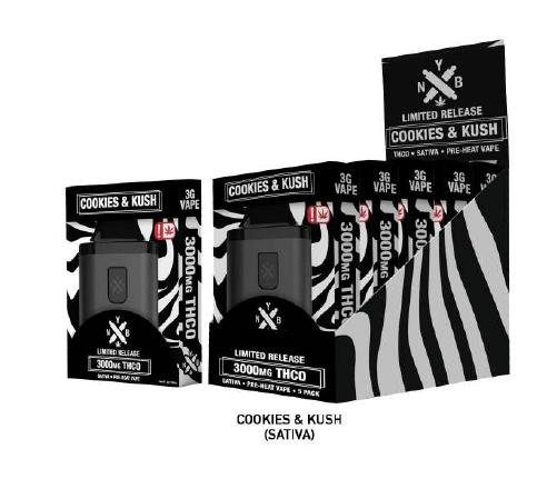 Jelly 3ml THCO Disposable Vape