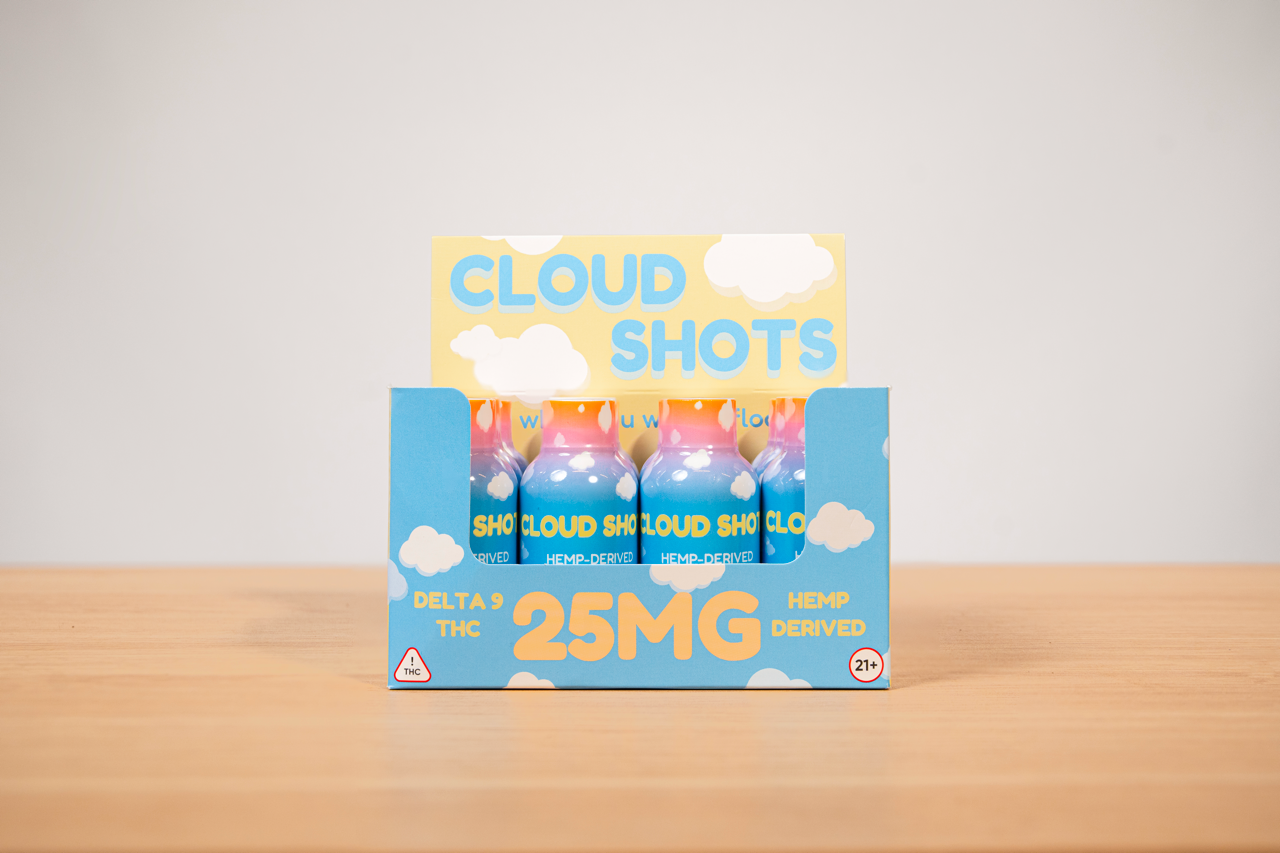 Cloud Shots 25mg D9-THC Shot (2oz)