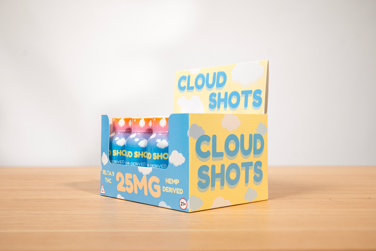 Cloud Shots 25mg D9-THC Shot (2oz)