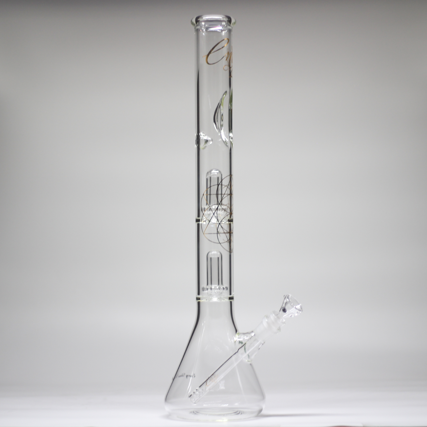 50x5mm Double Showerhead BKR Clear 21"