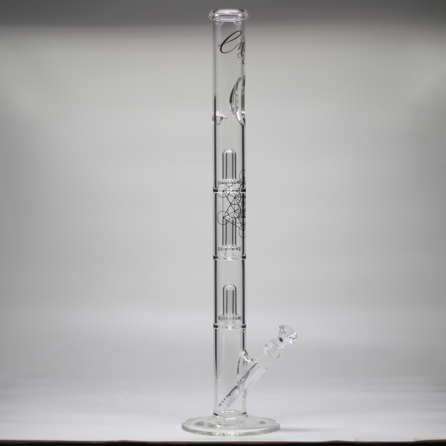 50x5mm Triple Showerhead STR Clear 25"