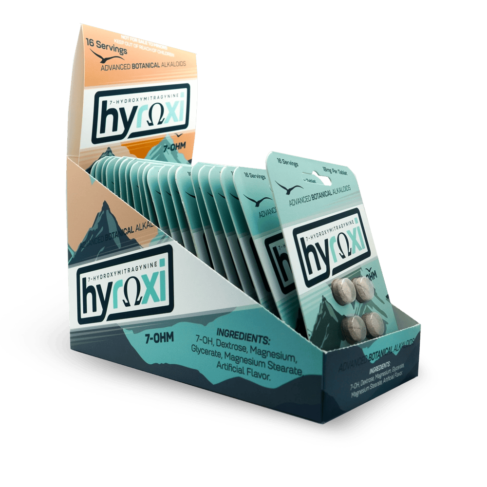 Hyroxi - Advanced Kratom Mint Tablet