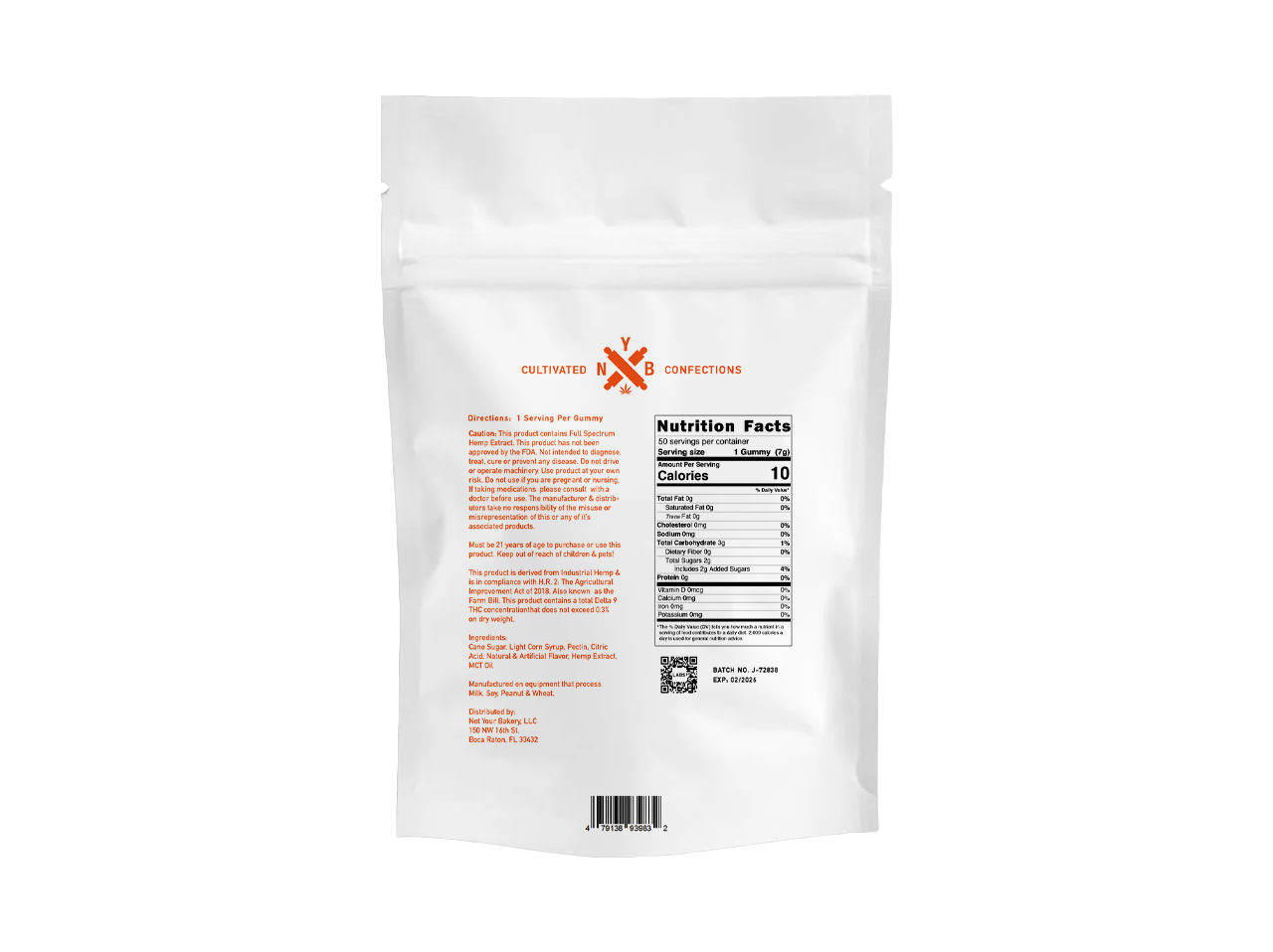 Jelly 10,000mg THCA Live Sugar Blend Gummies