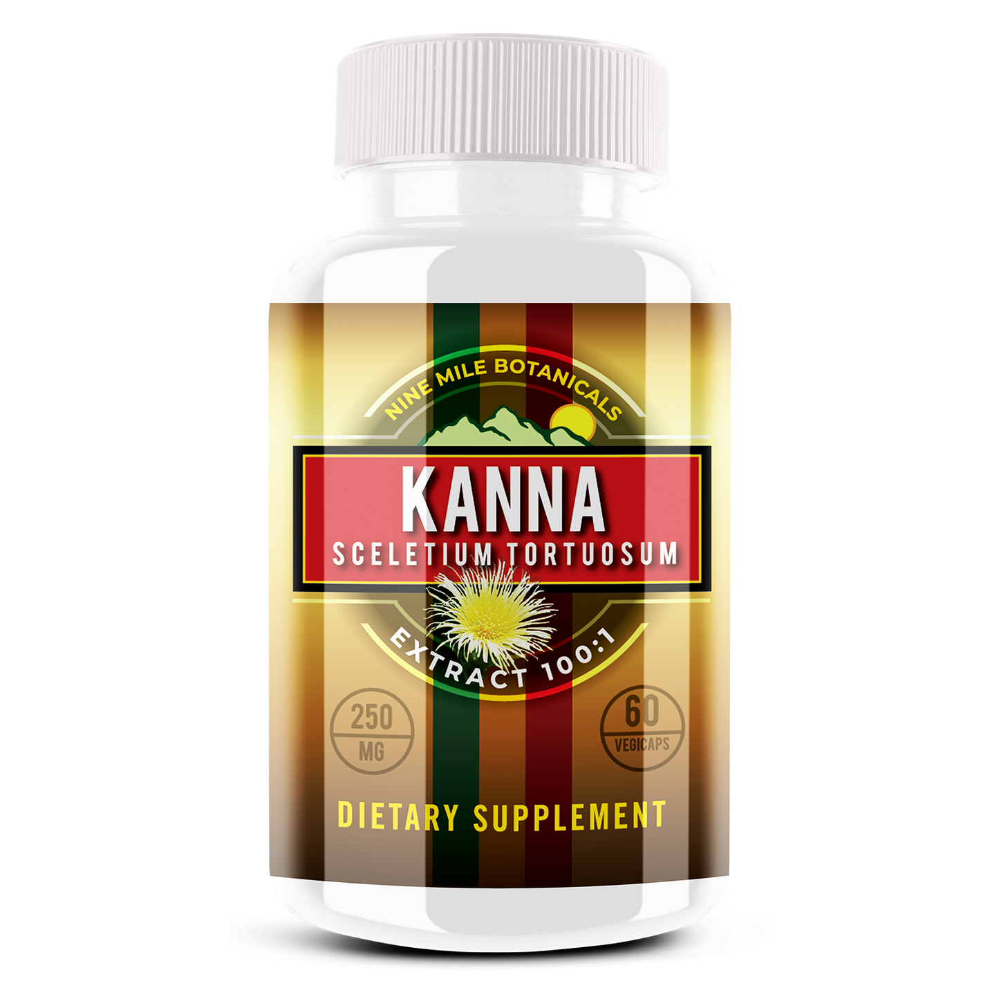 Nine Mile Kanna Extract 100x1 60 Capsules