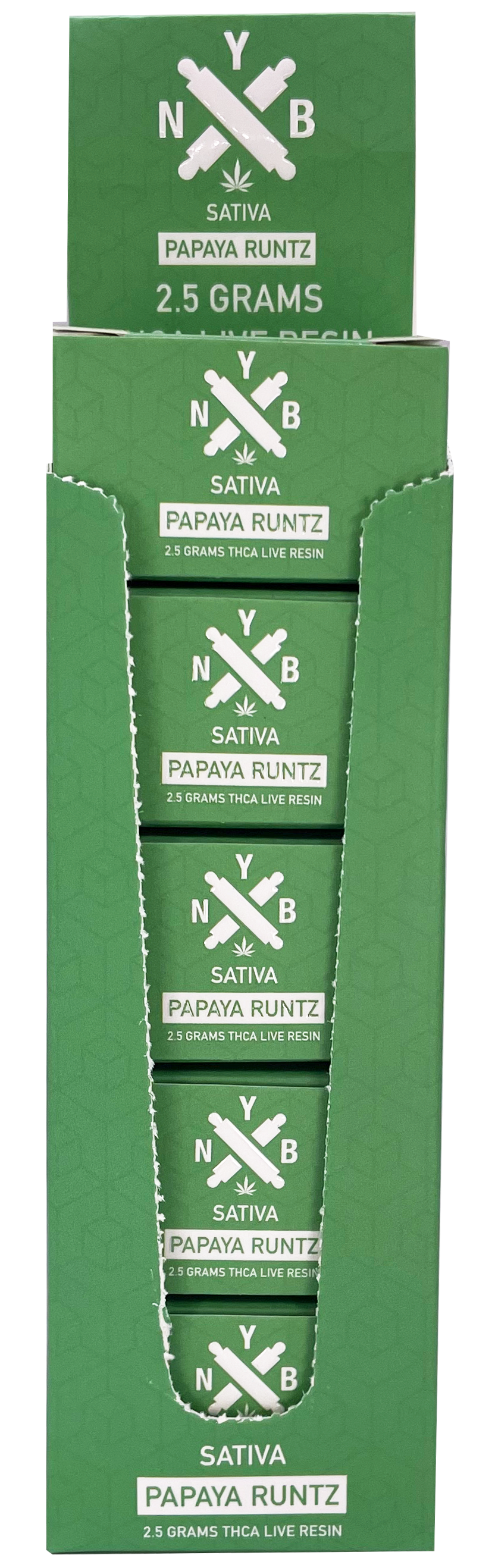 PURE 2.5g THCA Dabs 5pk