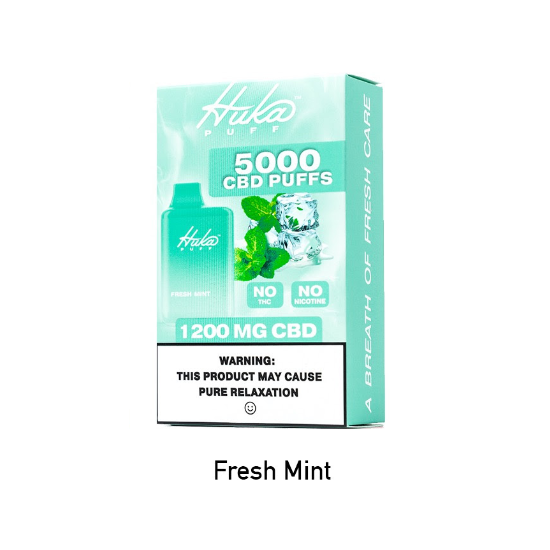 Huka 5,000 Puff CBD Disposables 8pk