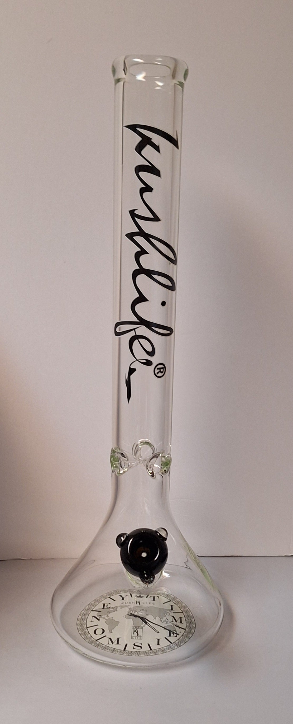 18" Kushlife Glass Water Pipe