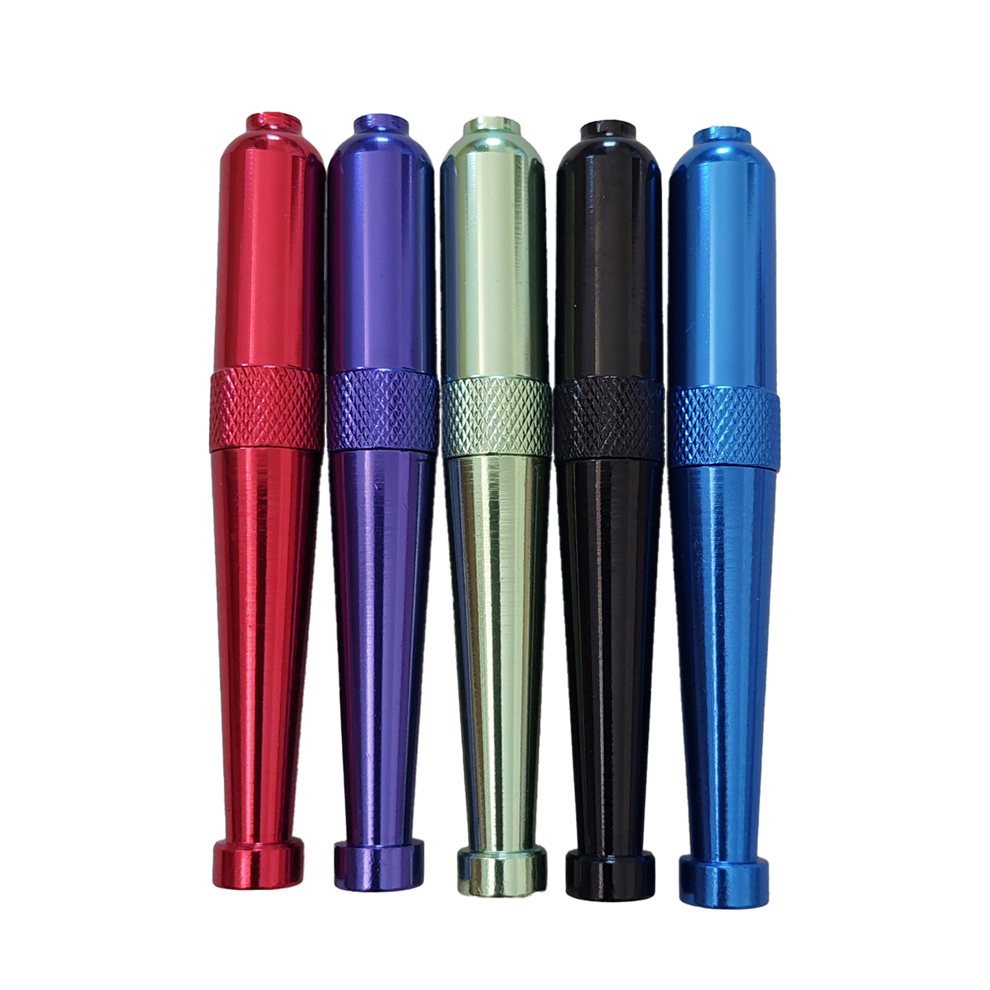 4" Large Anodized Zeppelin Pipe 12pk