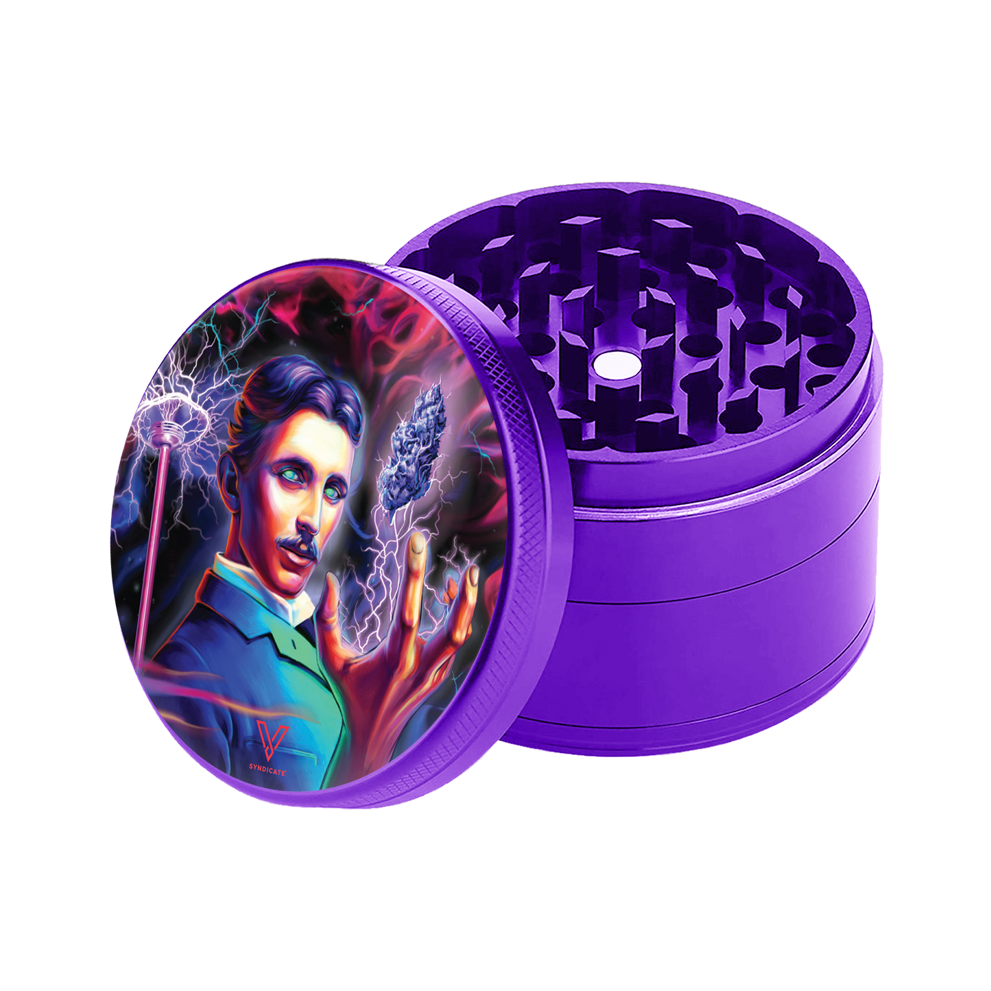 Sharp Shred: 4 Piece 63mm Grinder