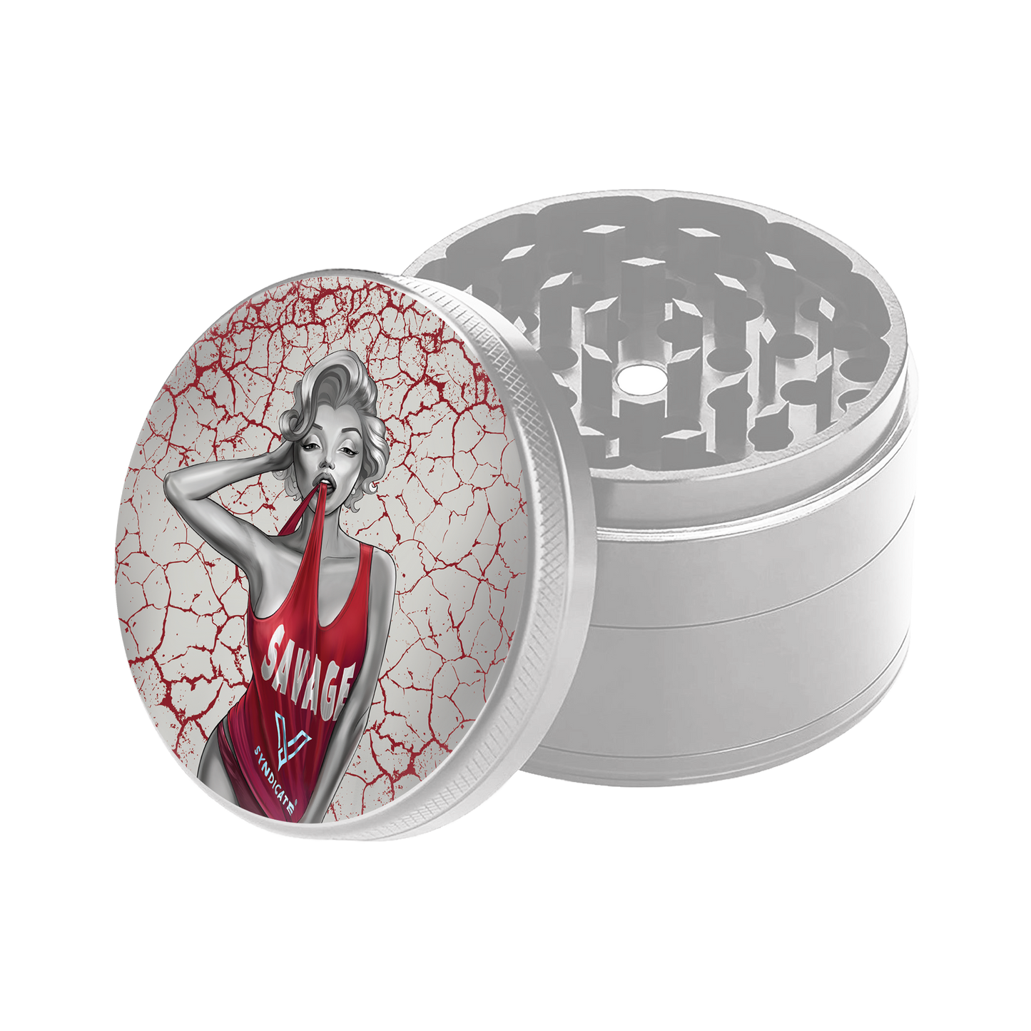 Sharp Shred: 4 Piece 63mm Grinder