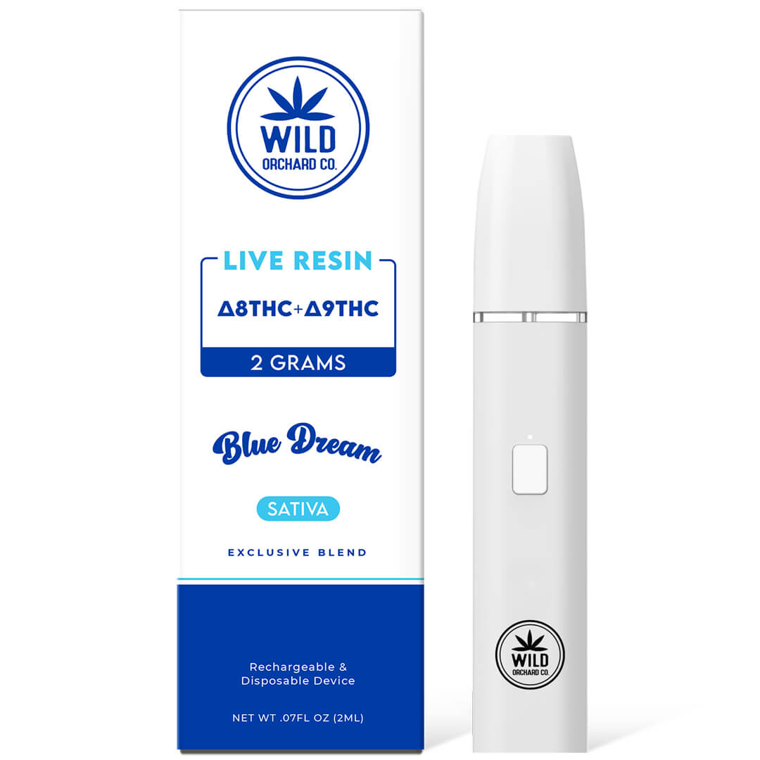 WILD ORCHARD DELTA 8 RECHARGEABLE 2 GRAM VAPES