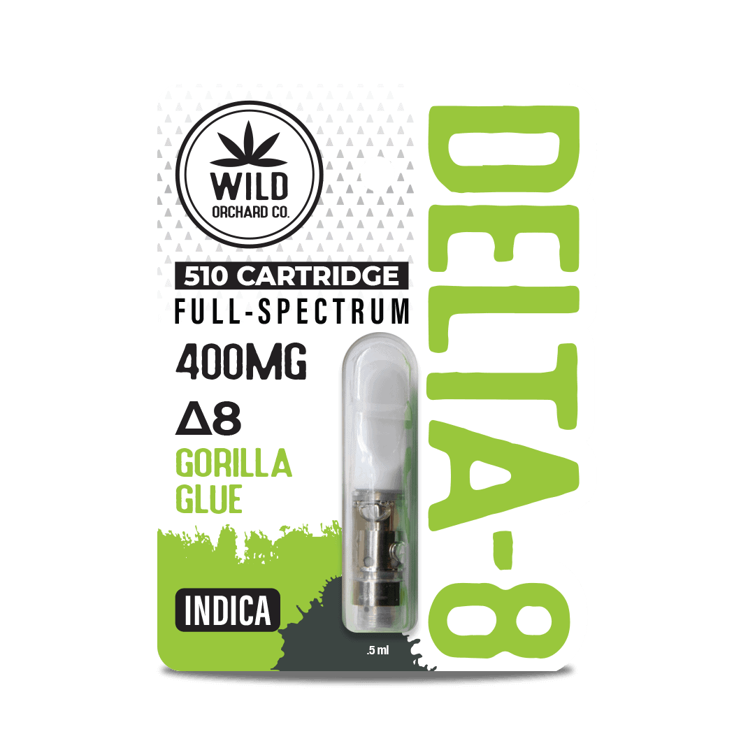 WILD ORCHARD DELTA 8 510 COMPATIBLE VAPE CARTRIDGES 400 mg