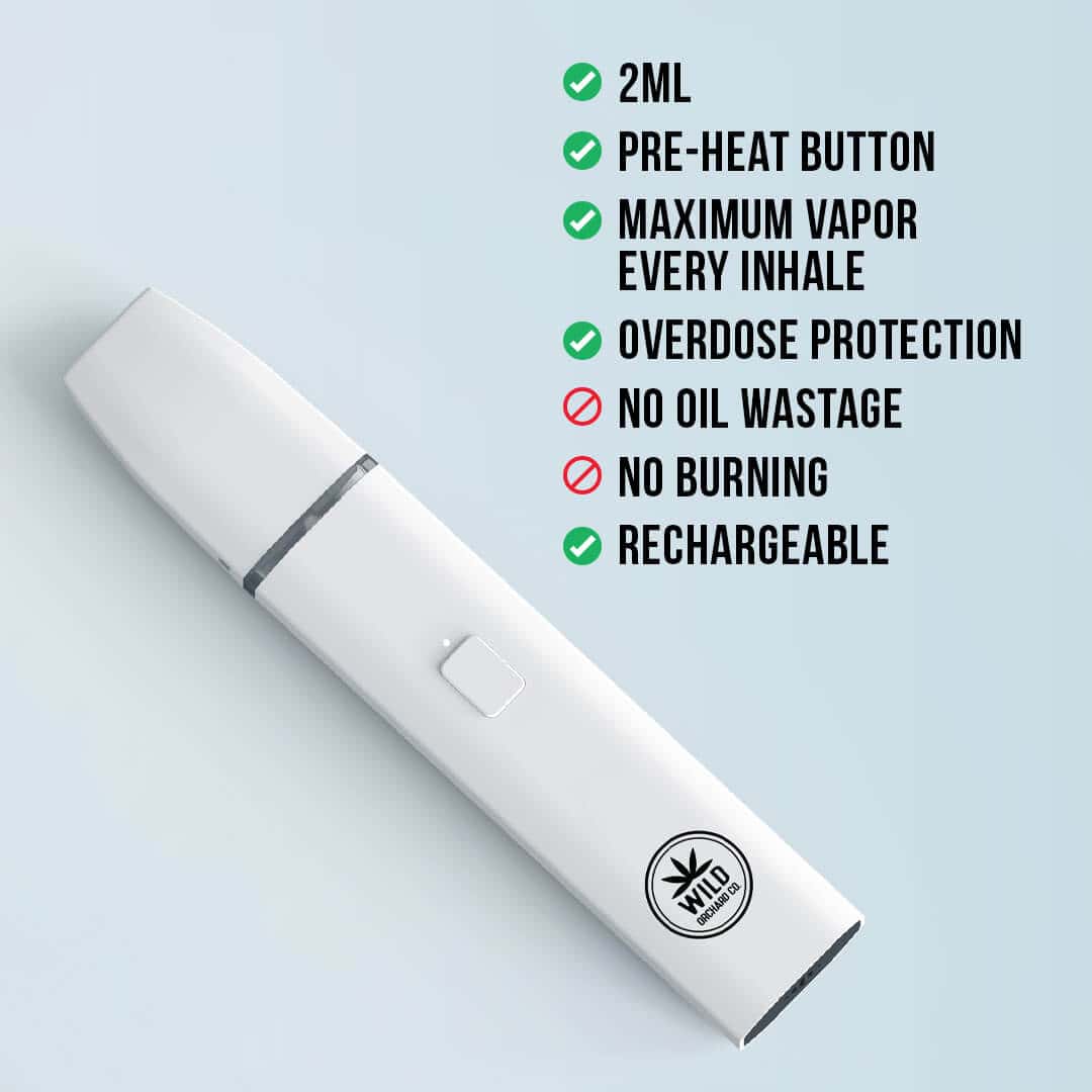 WILD ORCHARD DELTA 8 RECHARGEABLE 2 GRAM VAPES