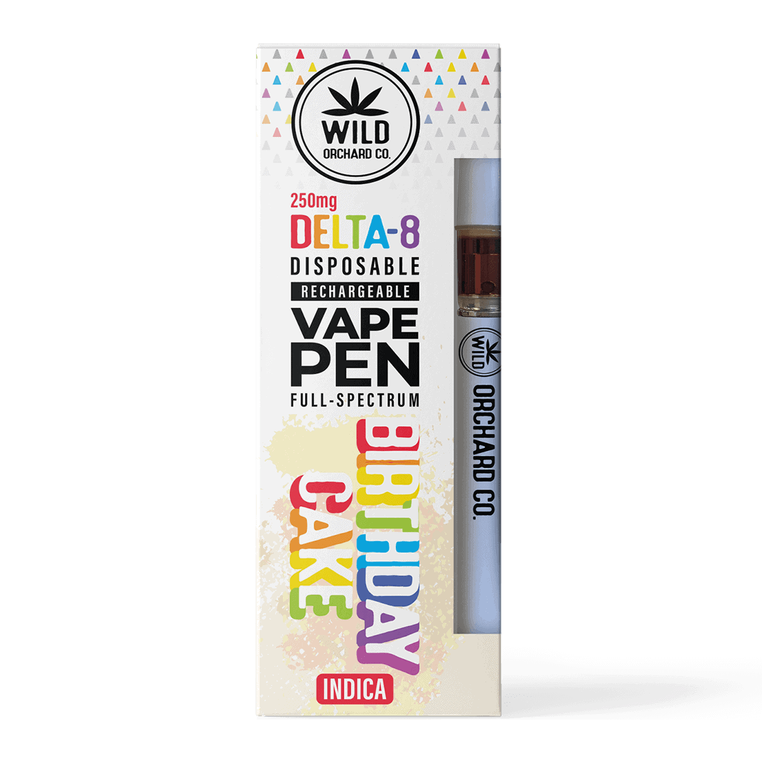 WILD ORCHARD DELTA 8 RECHARGEABLE VAPE PENS 250 mg