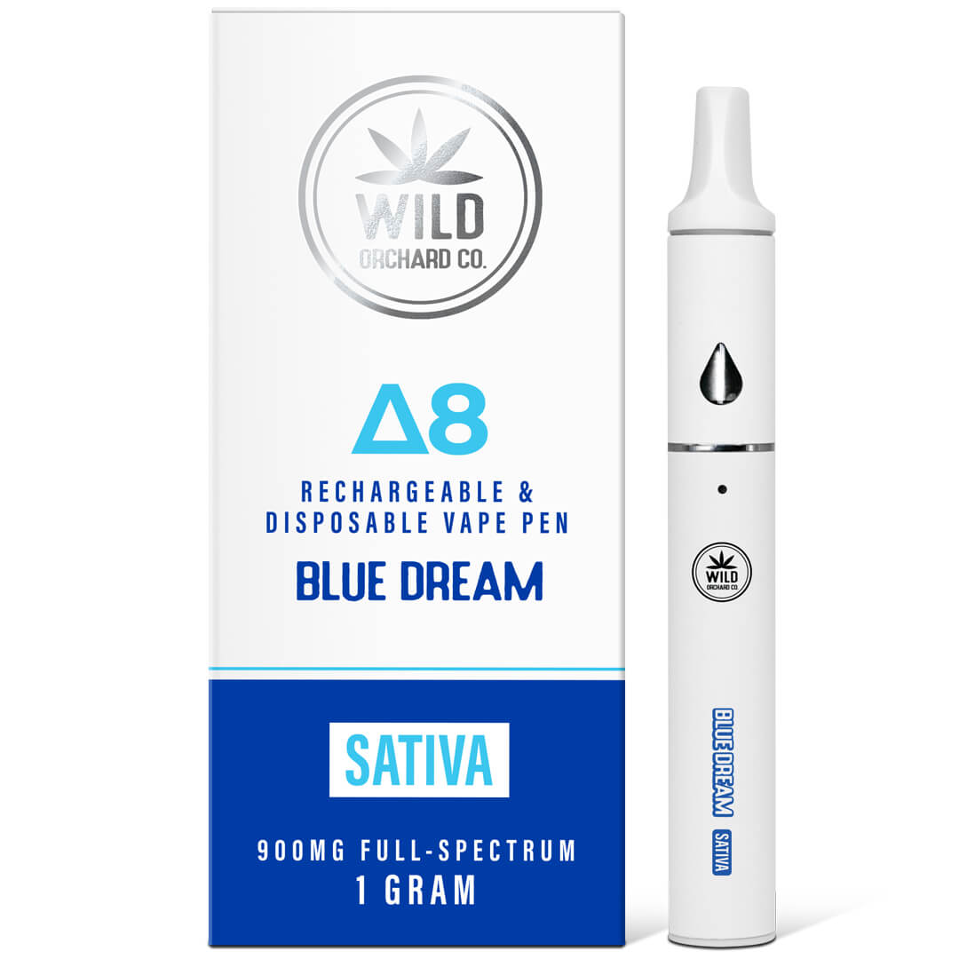 WILD ORCHARD DELTA 8 RECHARGEABLE VAPE PENS 250 mg