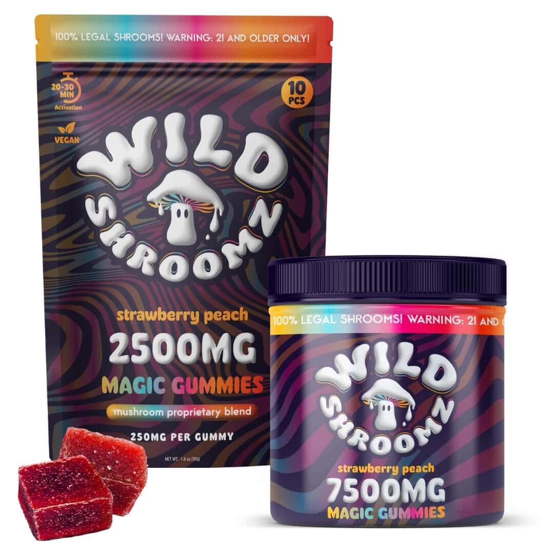 WILD SHROOMZ MUSHROOM + DELTA 9 GUMMIES