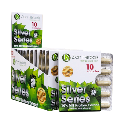 Zion Herbals Sliver Tablet Blisters Pack -Box of 12