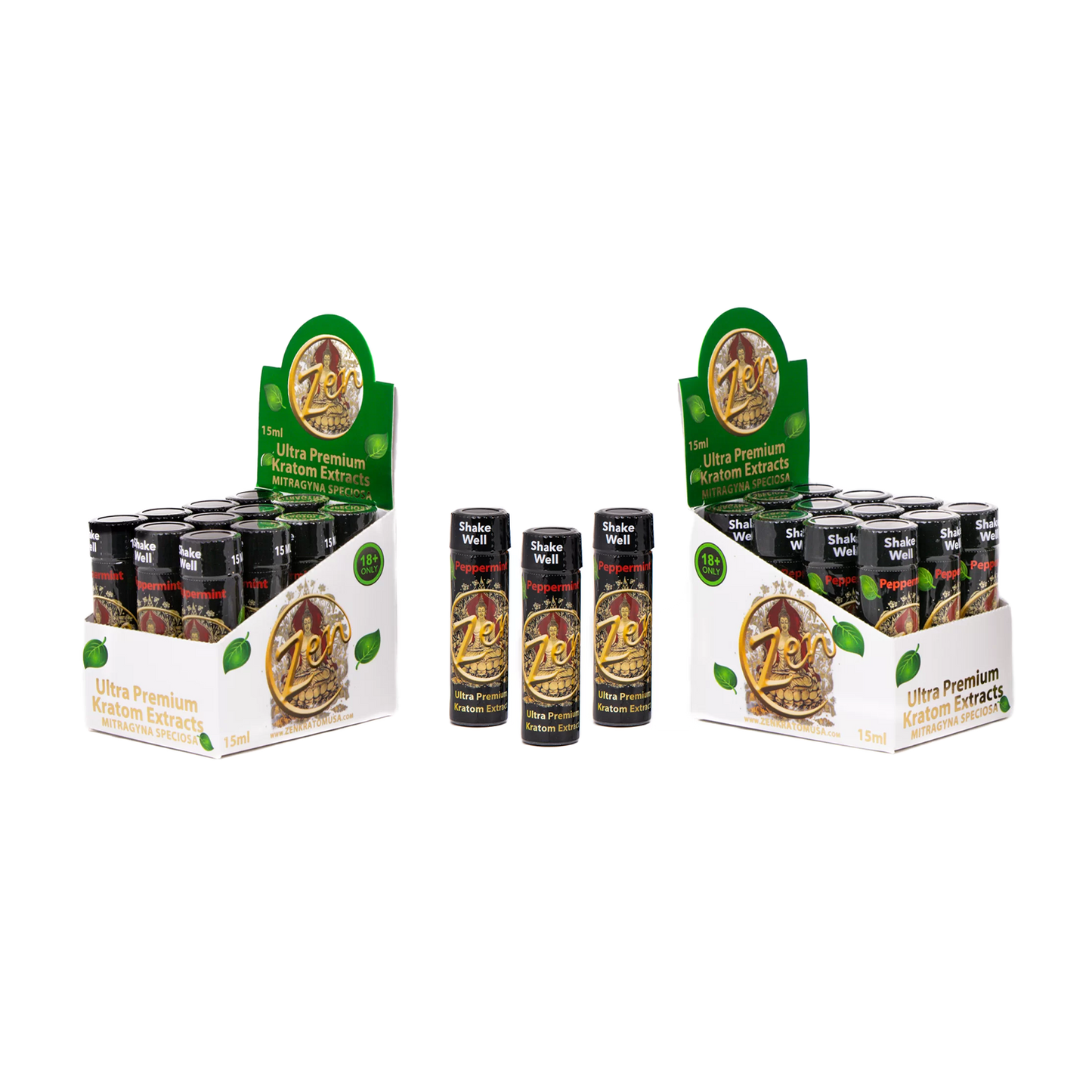 XXX Zen Ultra Premium Kratom Extract Shot-Box of 12