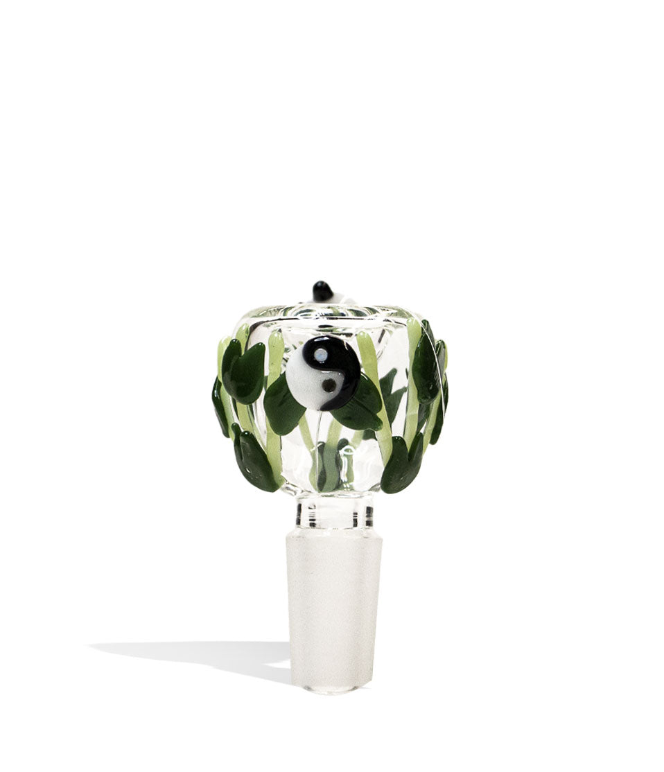 Empire Glassworks Panda Cub 14mm Bowl back view on white background
