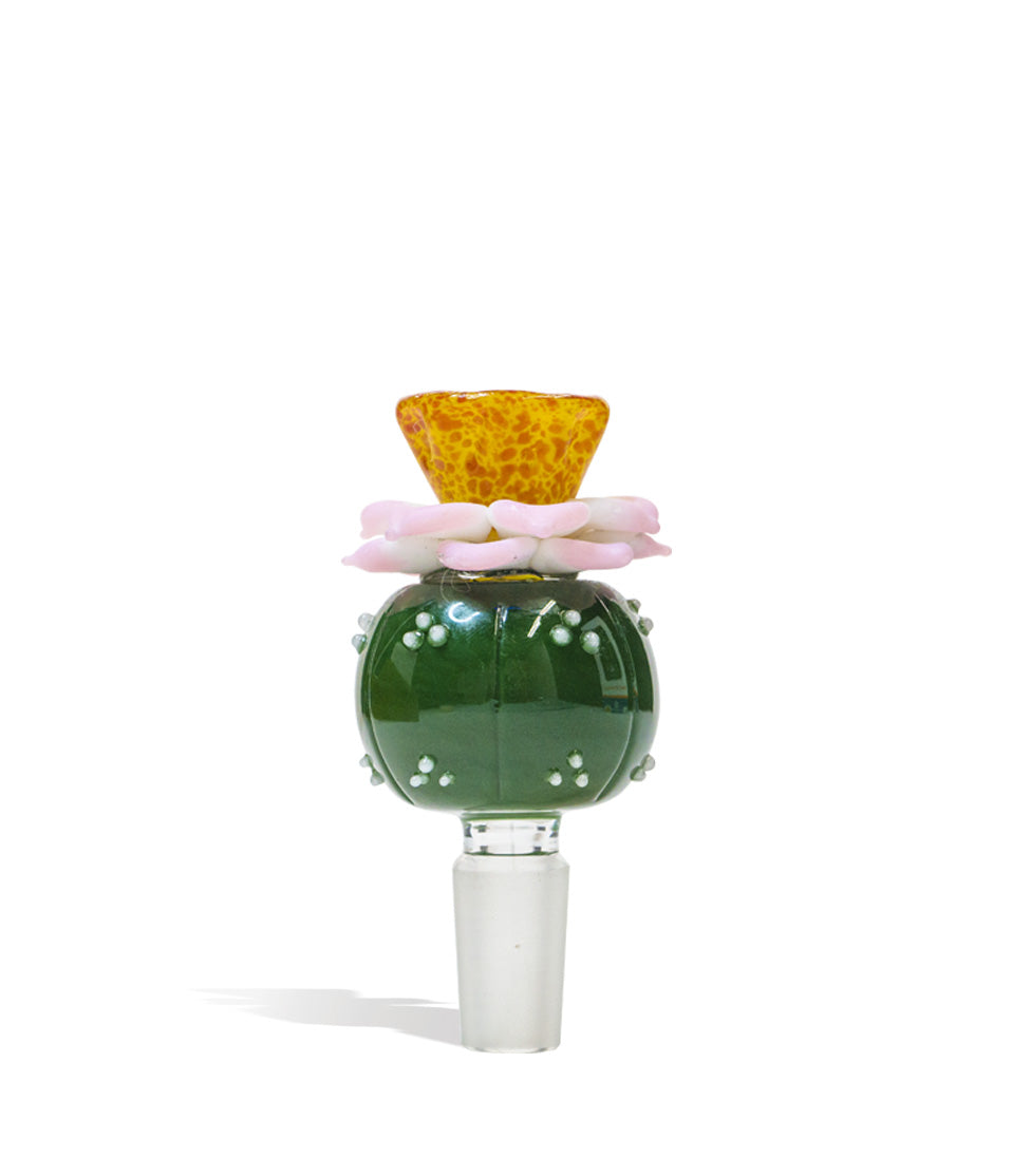 Empire Glassworks Peyote Flower 14mm Bowl on white background