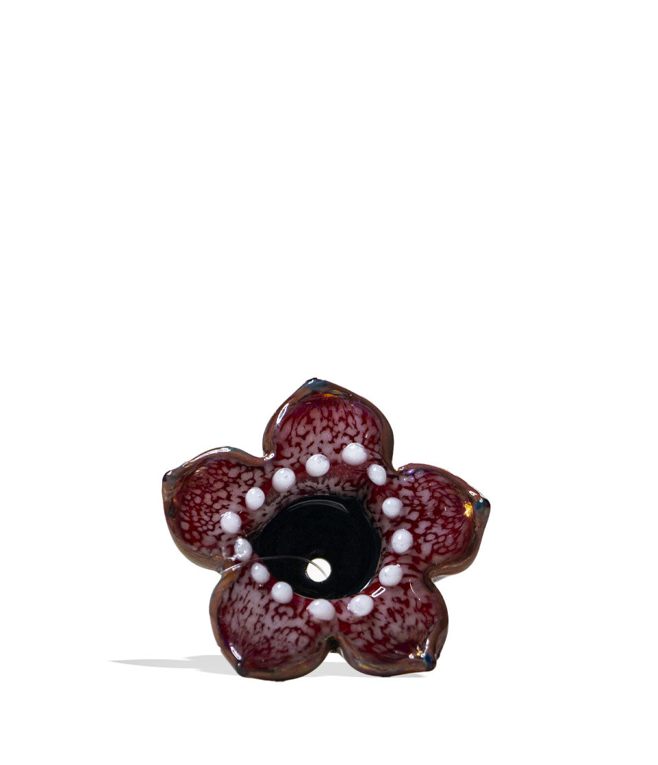 Empire Glassworks Stranger Flower 14mm Bowl head view on white background