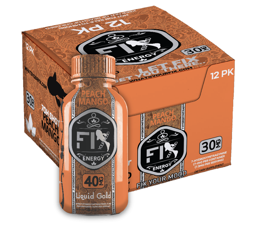 FiX Advanced Kratom Liquid Gold Shot