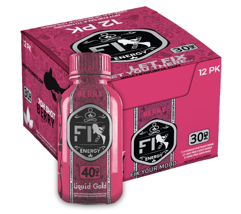 FiX Advanced Kratom Liquid Gold Shot