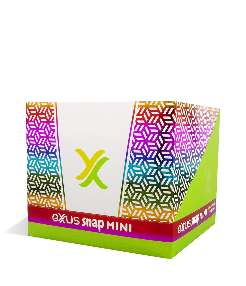 Full Color front view Exxus Vape Snap VV Mini Concentrate Vaporizer 12pk on white background