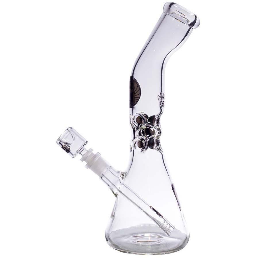 Waterpipe Lazy Beaker with Ice Pinch by M&M Tech - M&M Tech Glass