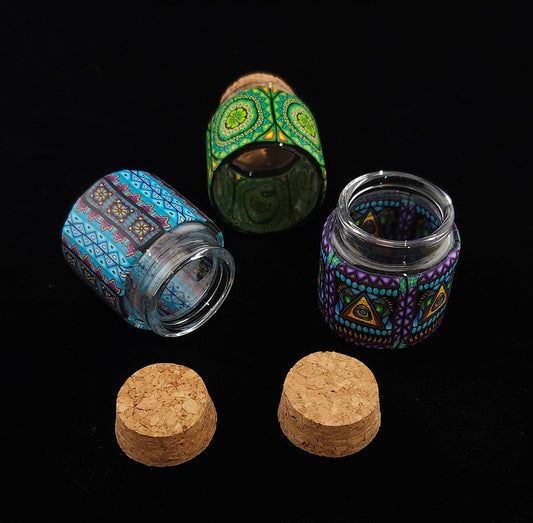 Fimo Millefiori 50ml Stash Jar
