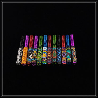 3" Fimo Anodized BAT