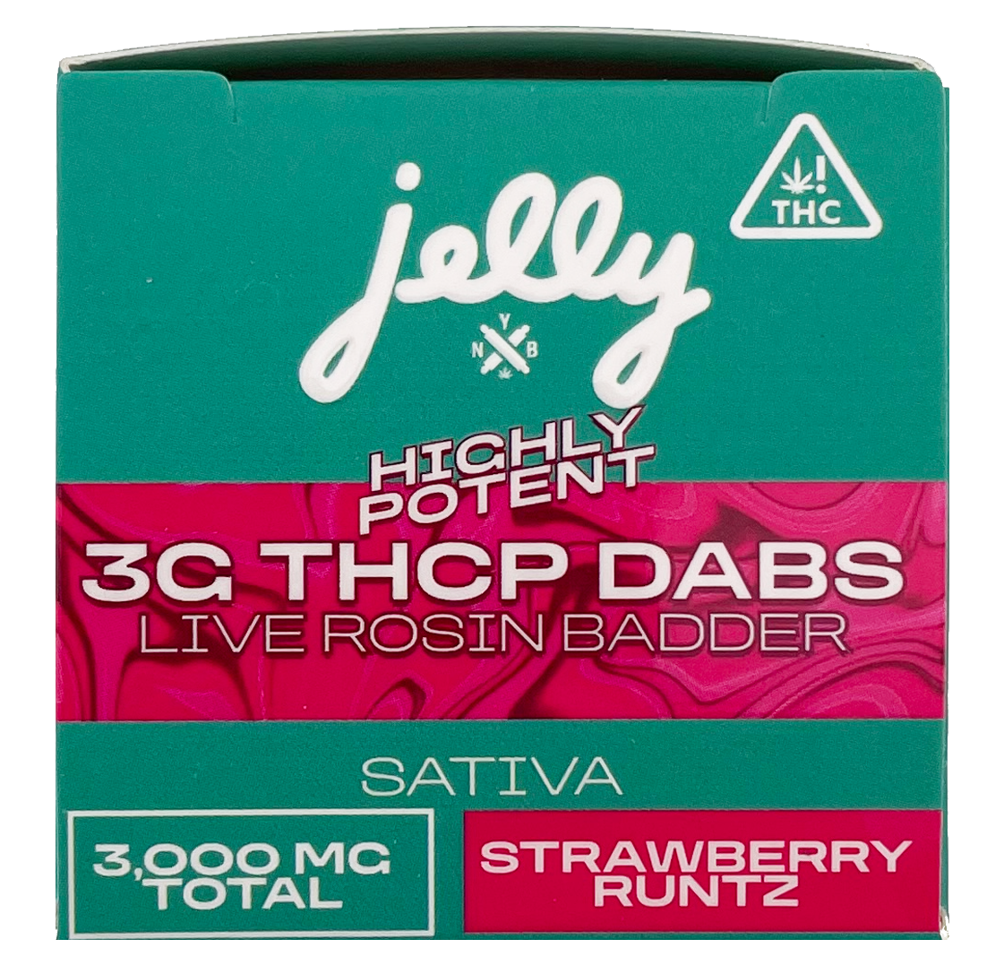Jelly 3G THCP Live Rosin Badder