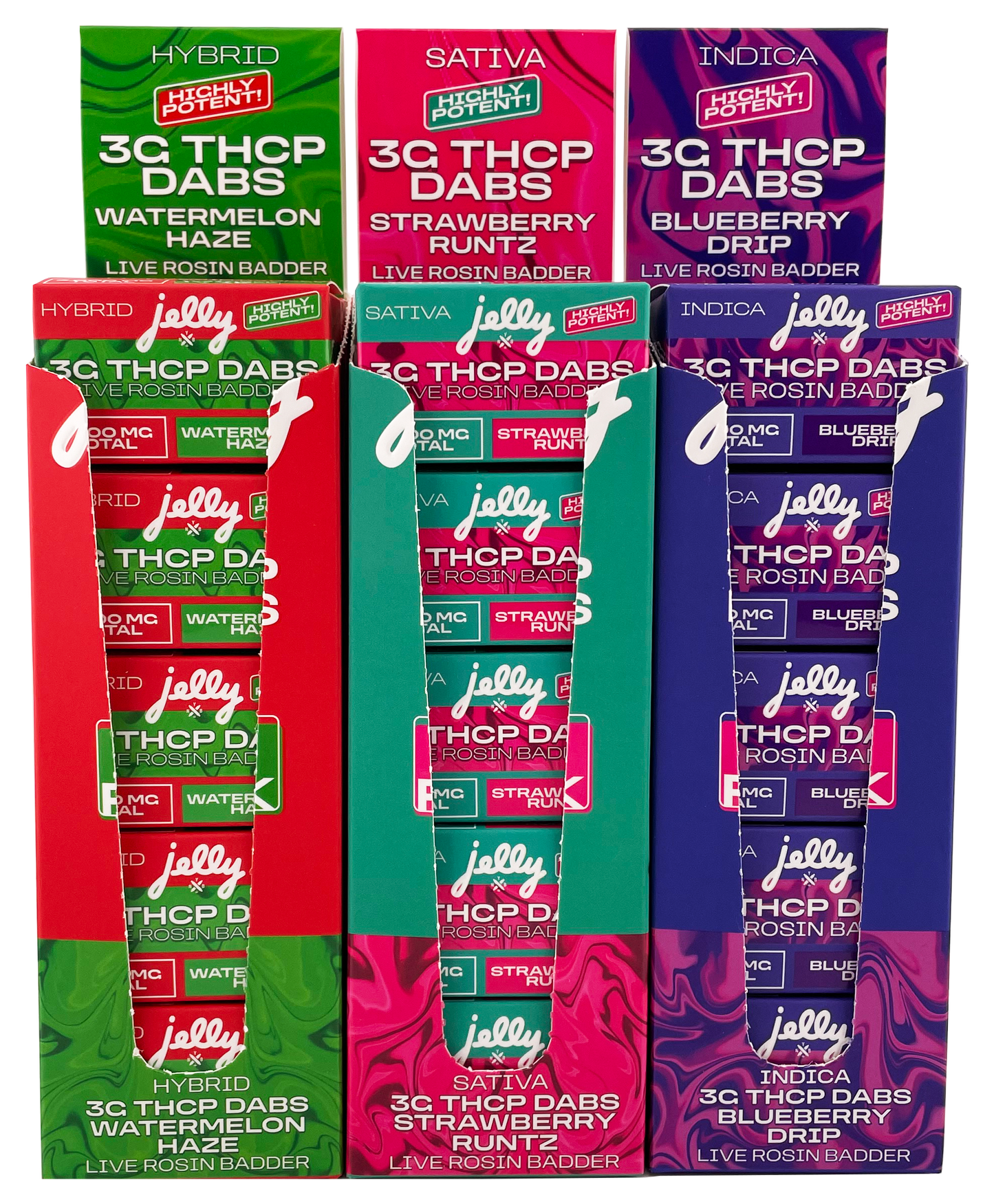 Jelly 3G THCP Live Rosin Badder