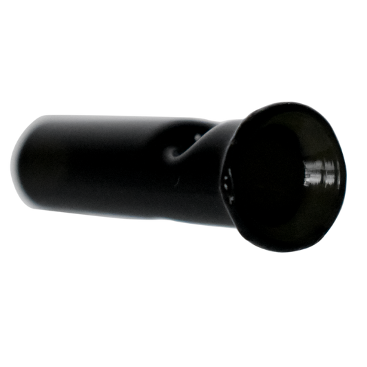 BLOWOUT! Black Round Top Blunt Tip
