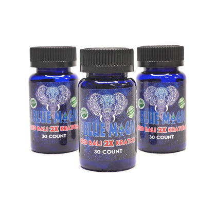 Blue Magic Red Bali 5X Extract 15 Ct Capsules