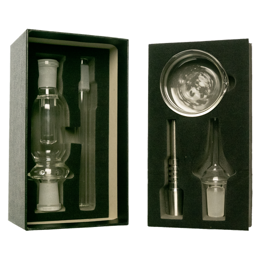 BLOWOUT! 14mm Glass Nectar Set IN A BOX!