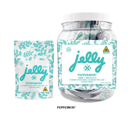 Jelly D9 MiNTZ 1,500mg Mints To-Go Jar