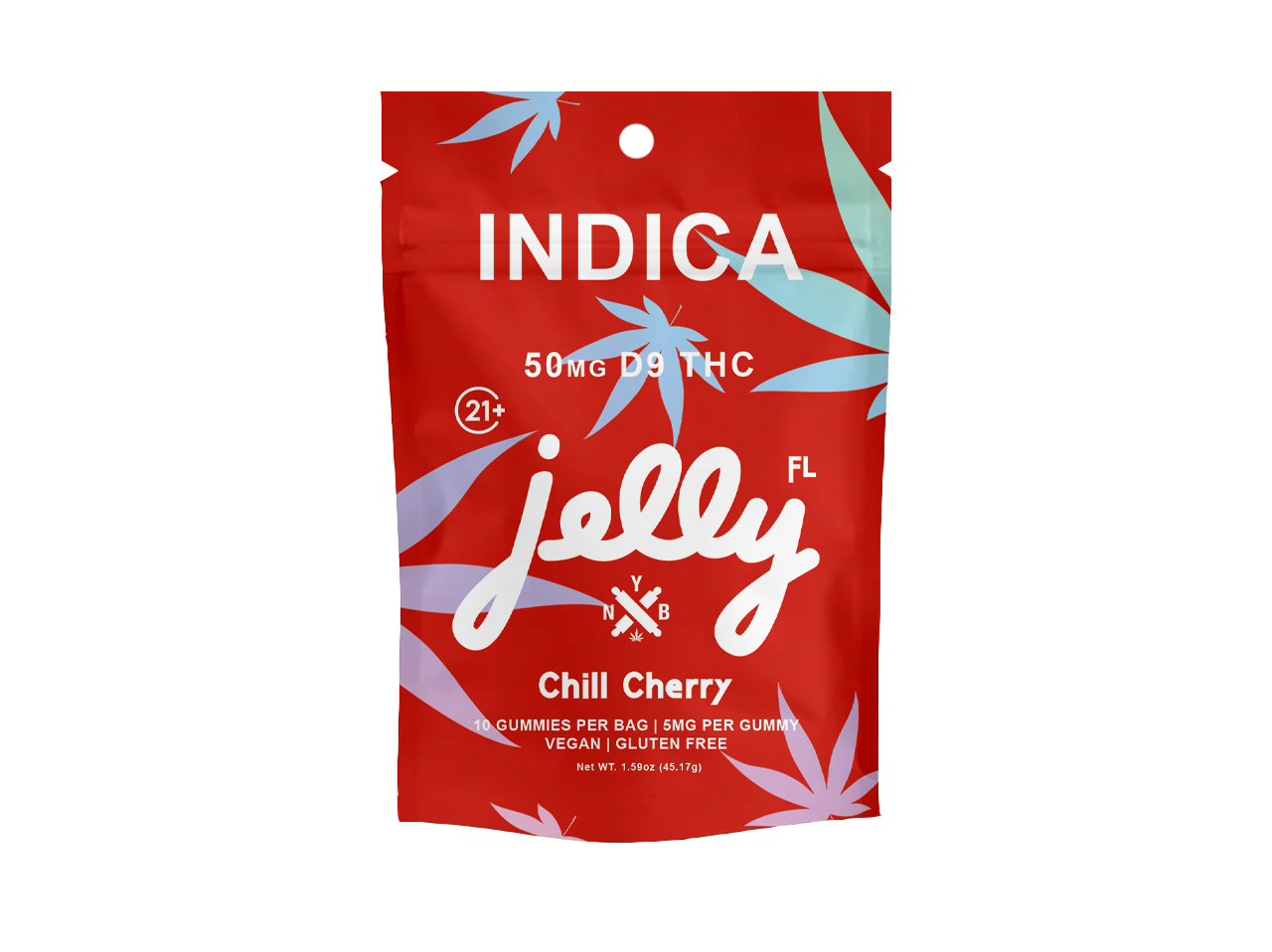 Jelly D9 FL 1,500mg Gummy To-Go Jar
