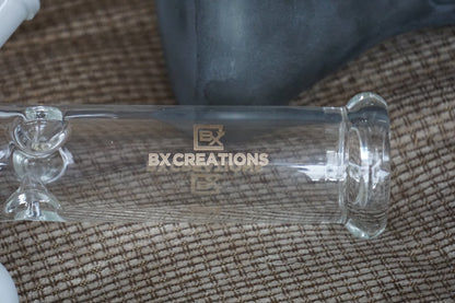 8" 38mm Full Clear CUSTOM ENGRAVING