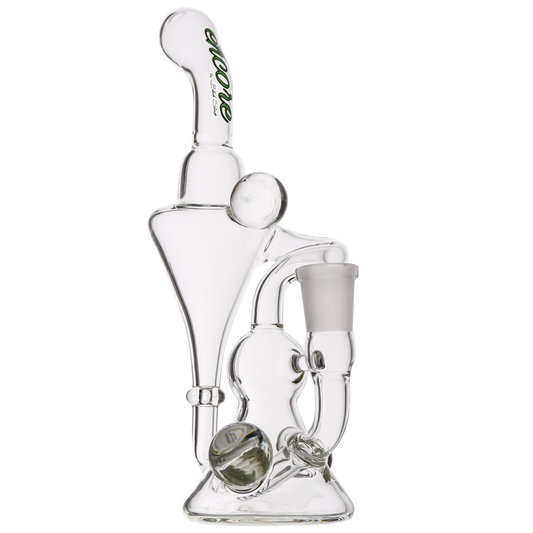BLOWOUT! Clear Recycler With Clear Marbles