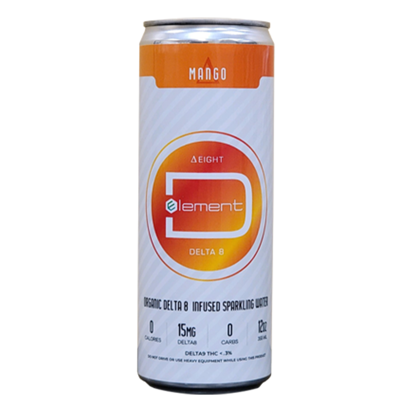 Element D Mango 12oz Delta 8 Soda -12 Slim Cans