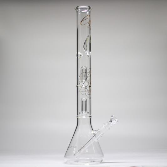 50x5mm Double Showerhead BKR Clear 21"