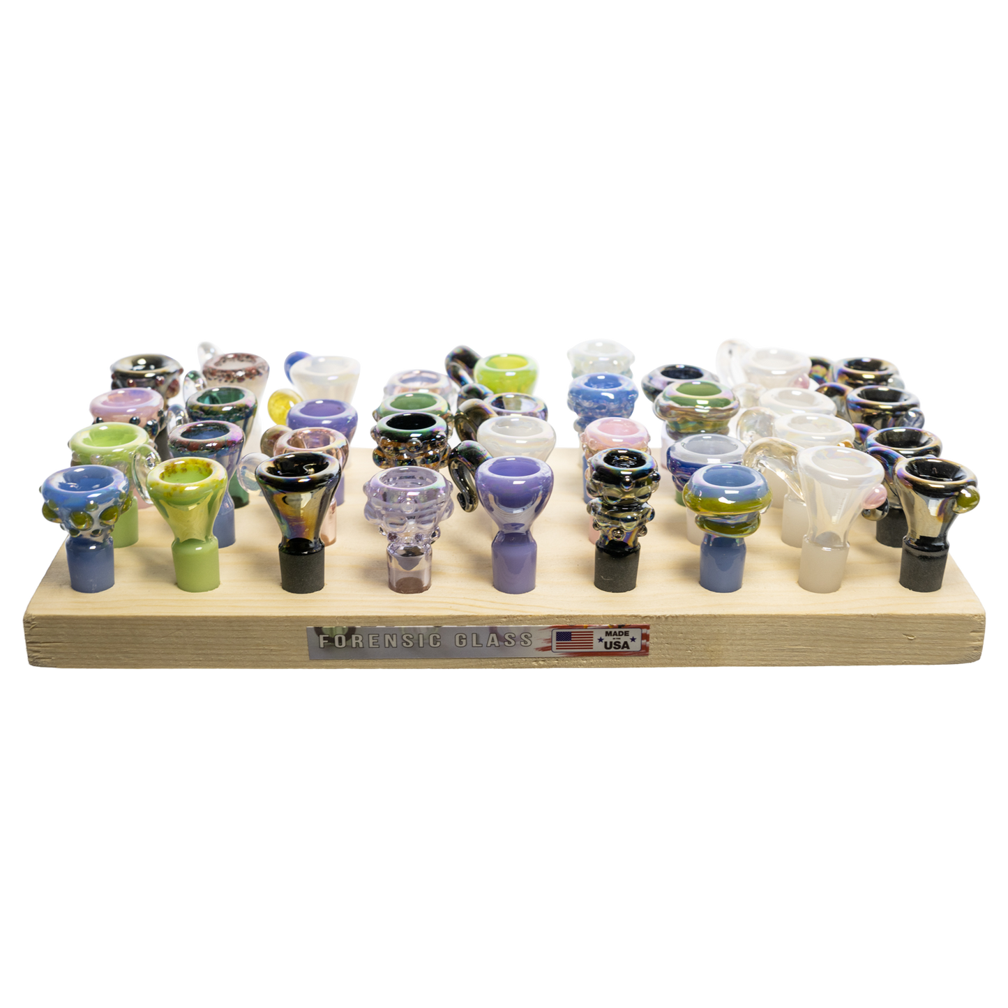 36pc Assorted Fire & Ice W/ Wood Tray