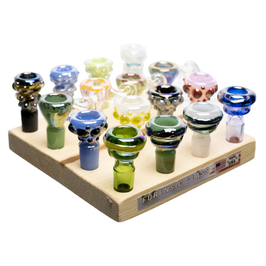16pc Assorted Fire & Ice W/ Wood Tray